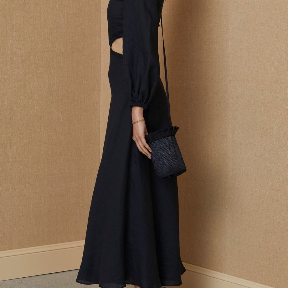Bec and Bridge Madeleine Midi Dress Black - Picture 4 of 9